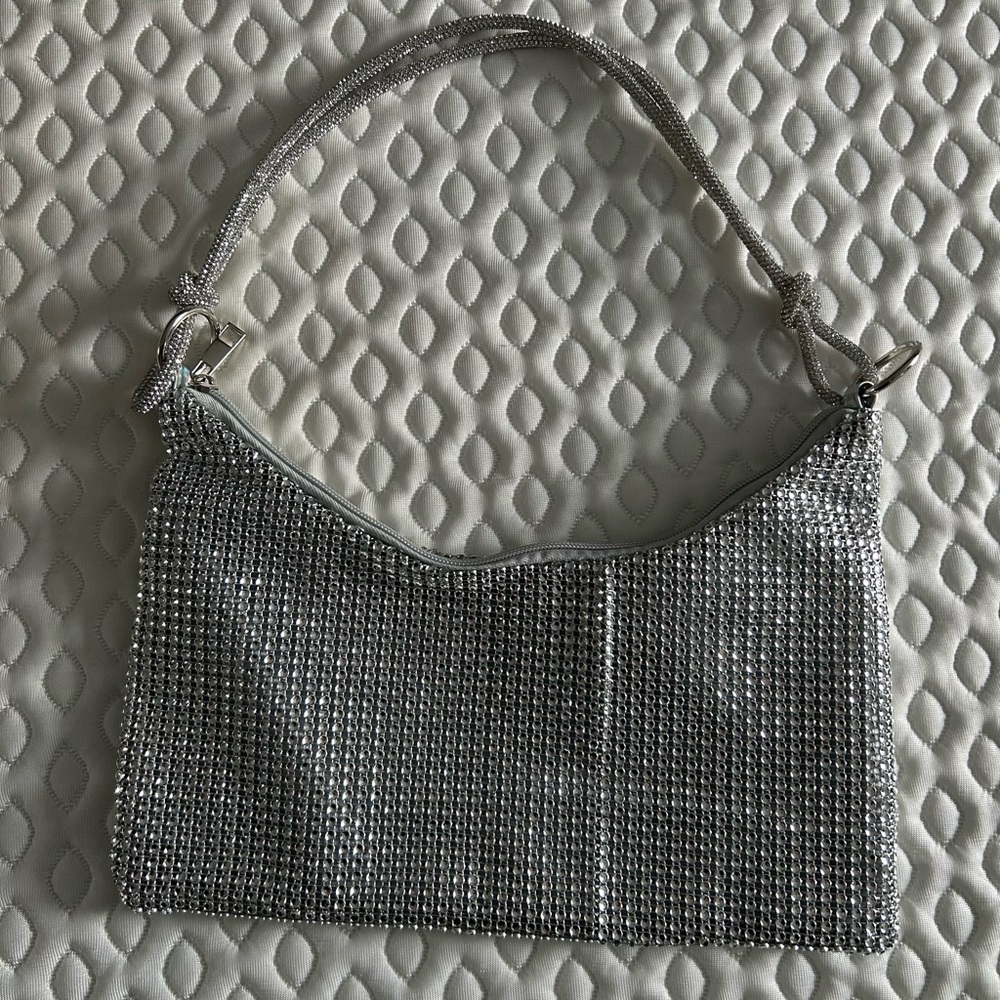 Shein sparkly purse.